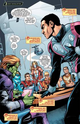 Read Legion of Super-Heroes (2010-)  7 Page 9 in English