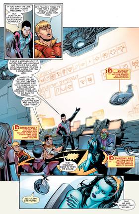 Read Legion of Super-Heroes (2010-)  7 Page 10 in English
