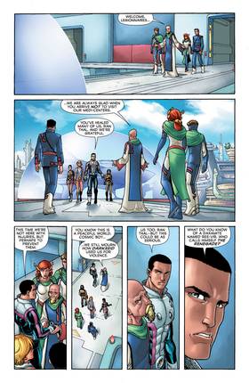 Read Legion of Super-Heroes (2011-)  7 Page 10 in English