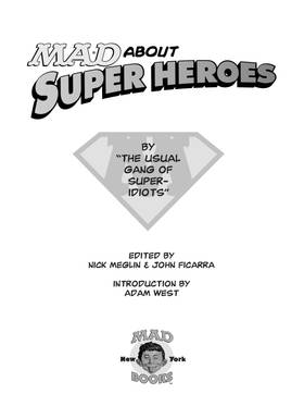 Read MAD About Superheroes  1 Page 4 in English