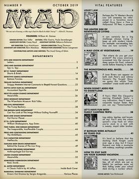 Read MAD Magazine (2018-)  9 Page 3 in English