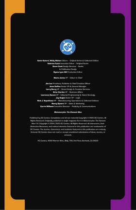 Read Metamorpho: The Element Man (2024-)  1 Page 5 in English