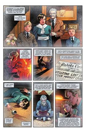 Read Milestone Universe: The Shadow Cabinet (2024-)  4 Page 8 in English