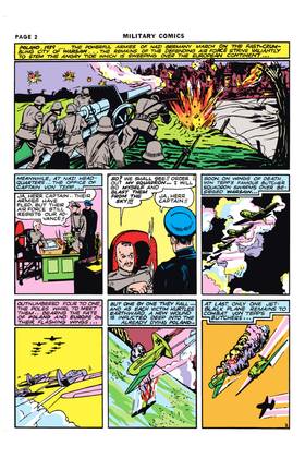 Read Military Comics (1941-1945)  1 Page 4 in English