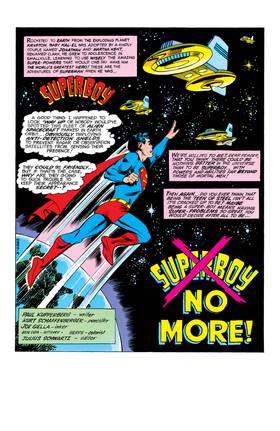 Read New Adventures of Superboy (1980-)  13 Page 2 in English