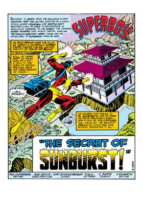 Read New Adventures of Superboy (1980-)  20 Page 2 in English