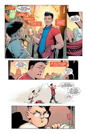 Read New Super-Man (2016-2018)  1 Page 8 in English