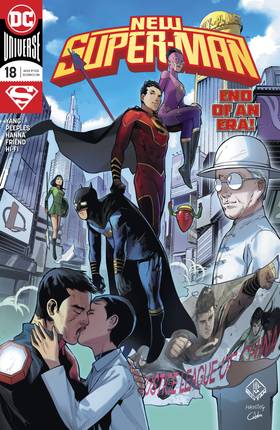Read New Super-Man (2016-2018)  21 Page 1 in English