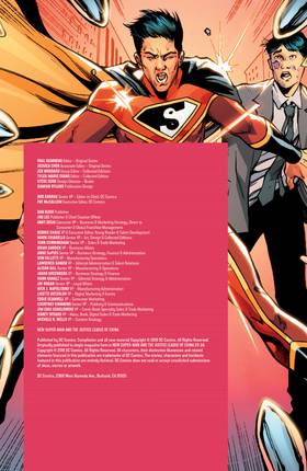Read New Super-Man and the Justice League of China (2016-2018)  1 Page 4 in English