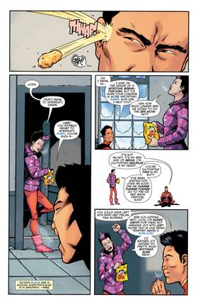 Read New Super-Man and the Justice League of China (2016-2018)  1 Page 8 in English