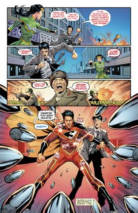 Read New Super-Man and the Justice League of China (2016-2018)  3 Page 8 in English