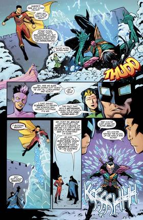 Read New Super-Man and the Justice League of China (2016-2018)  4 Page 6 in English