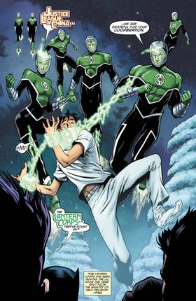 Read New Super-Man and the Justice League of China (2016-2018)  4 Page 8 in English