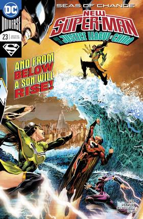 Read New Super-Man and the Justice League of China (2016-2018)  5 Page 1 in English