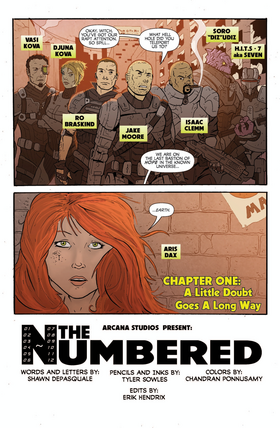 Read The Numbered  1 Page 6 in English