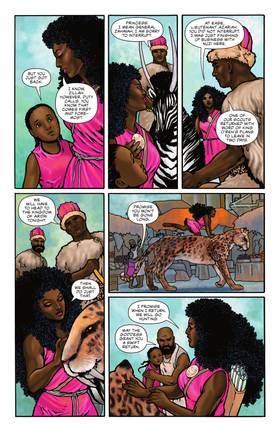 Read Nubia & the Amazons (2021-)  8 Page 9 in English
