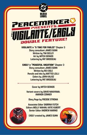 Read Peacemaker Presents: The Vigilante/Eagly Double Feature!  3 Page 3 in English