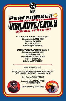 Read Peacemaker Presents: The Vigilante/Eagly Double Feature!  4 Page 3 in English