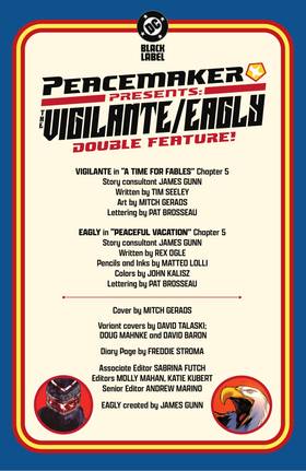 Read Peacemaker Presents: The Vigilante/Eagly Double Feature!  5 Page 3 in English