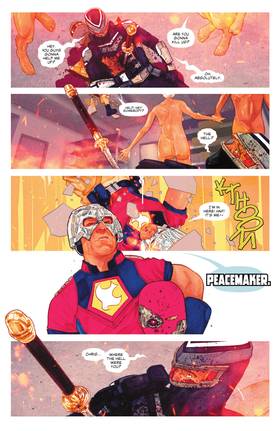 Read Peacemaker Presents: The Vigilante/Eagly Double Feature!  6 Page 9 in English