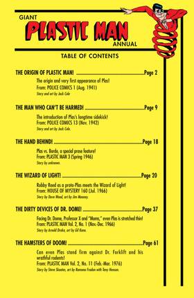 Read Plastic Man 80-Page Giant (2003-)  1 Page 2 in English