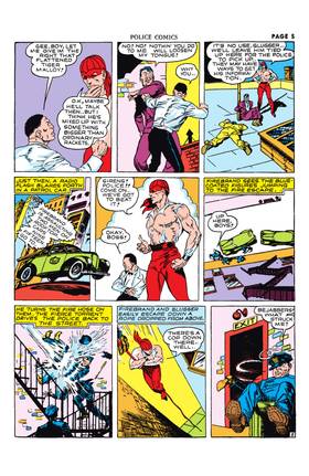 Read Police Comics (1941-1947)  1 Page 7 in English