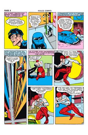 Read Police Comics (1941-1947)  1 Page 10 in English