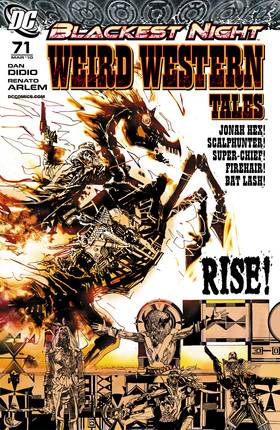 Rise of the Black Lanterns: Weird Western Tales (2010-) #71 (Rise of the Black Lanterns)