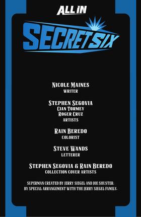 Read Secret Six (2025)  1 Page 4 in English