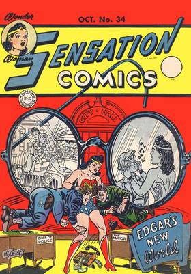 Sensation Comics (1942-1952): Sensation Comics (1942-1952) #34