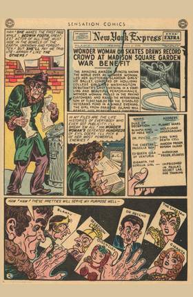 Read Sensation Comics (1942-1952)  35 Page 3 in English