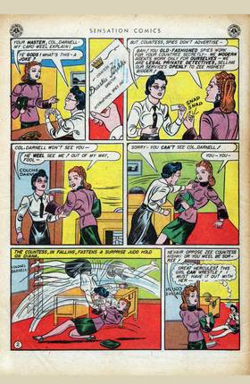 Read Sensation Comics (1942-1952)  39 Page 3 in English