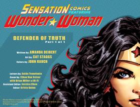 Read Sensation Comics Featuring Wonder Woman (2014-2015)  6 Page 2 in English