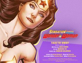 Read Sensation Comics Featuring Wonder Woman (2014-2015)  9 Page 2 in English