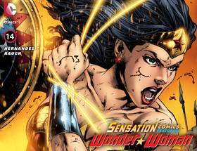 Read Sensation Comics Featuring Wonder Woman (2014-2015)  17 Page 1 in English