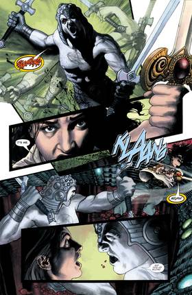Read Seven Soldiers: Shining Knight (2005-)  4 Page 3 in English