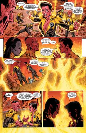 Read Sinestro: Futures End (2014-)  1 Page 9 in English
