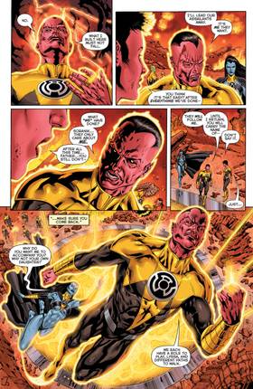 Read Sinestro: Futures End (2014-)  1 Page 10 in English