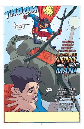 Read Sins of Youth: Superboy, Sr./Superman, Jr. (2000-)  1 Page 3 in English