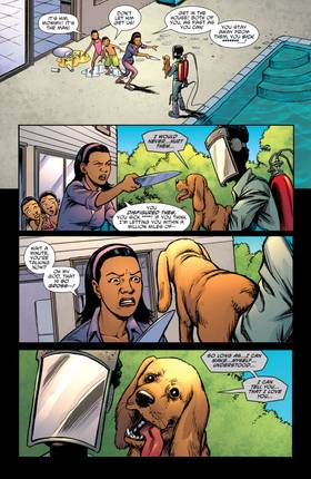Read SixPack and Dogwelder: Hard Travelin' Heroz  4 Page 9 in English
