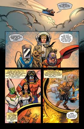 Read SixPack and Dogwelder: Hard Travelin' Heroz  6 Page 7 in English