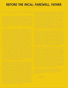 Read Before the Incal  1 Page 3 in English