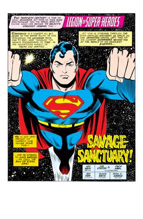 Read Superboy and the Legion of Super-Heroes (1977-)  17 Page 2 in English