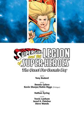 Read Supergirl & the Legion of Super Heroes: The Quest for Cosmic Boy  1 Page 2 in English