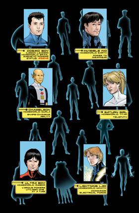 Read Supergirl & the Legion of Super Heroes: The Quest for Cosmic Boy  1 Page 4 in English