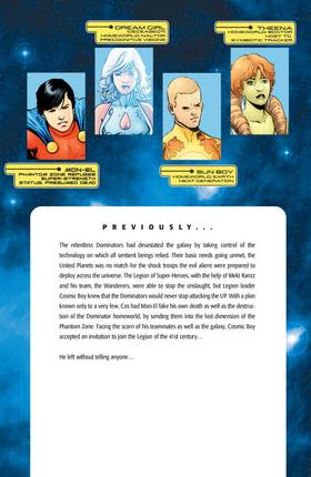 Read Supergirl & the Legion of Super Heroes: The Quest for Cosmic Boy  1 Page 6 in English
