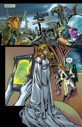 Read Supergirl & the Legion of Super-Heroes: Strange Visitor from Another Century  1 Page 9 in English