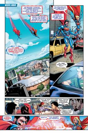 Read Supergirl: Futures End (2014-)  1 Page 4 in English