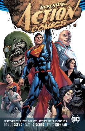 Read Superman - Action Comics: The Rebirth - Deluxe Edition  1 Page 1 in English
