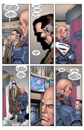 Read Superman - Action Comics: The Rebirth - Deluxe Edition  1 Page 10 in English